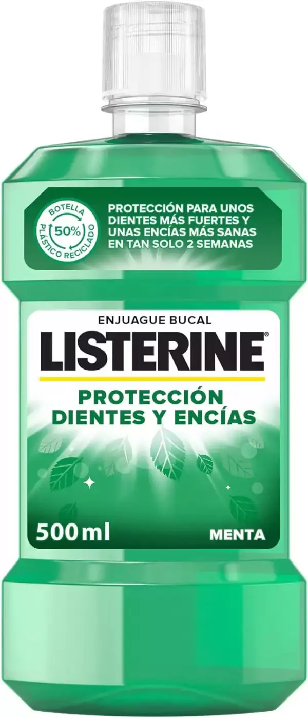 Listerine Protección Dientes y Encías 500 ml Listerine Protección Dientes y Encías 500 ml