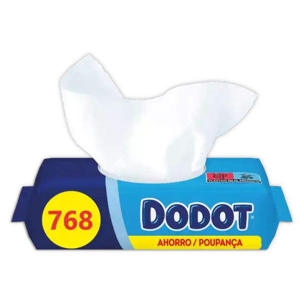 768 Toallitas Dodot pack mensual 768 Toallitas Dodot pack mensual