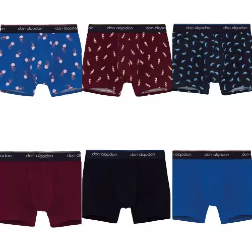 Pack 12 Boxers Niño Don Algodón Pack 12 Boxers Niño Don Algodón
