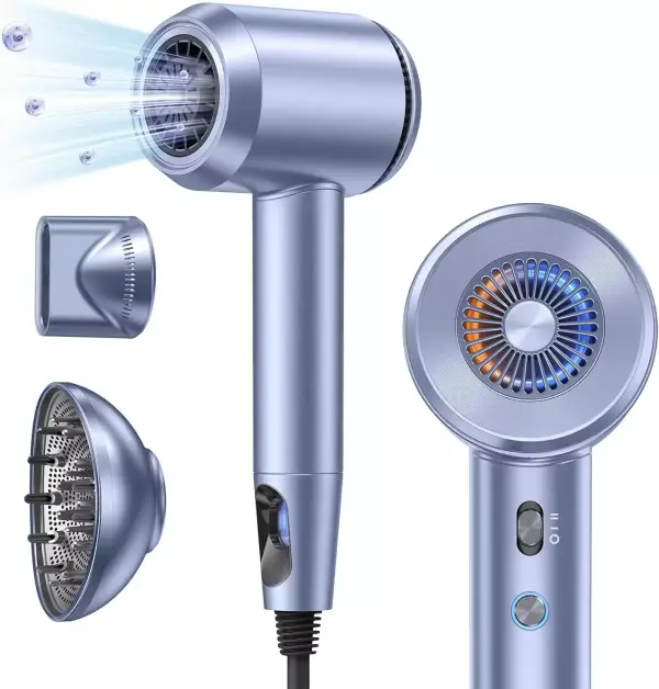 l Secador de Pelo Iónico 1800W l Secador de Pelo Iónico 1800W