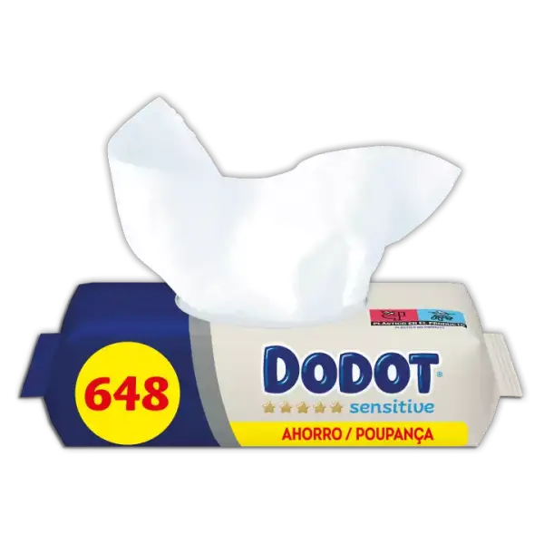 648 toallitas Dodot Sensitive 648 toallitas Dodot Sensitive
