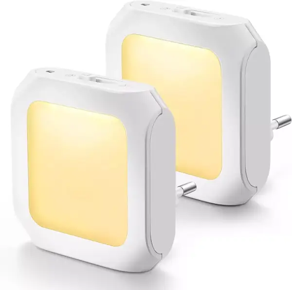 2x Luz Nocturna infantil blanco cálido 2x Luz Nocturna infantil blanco cálido