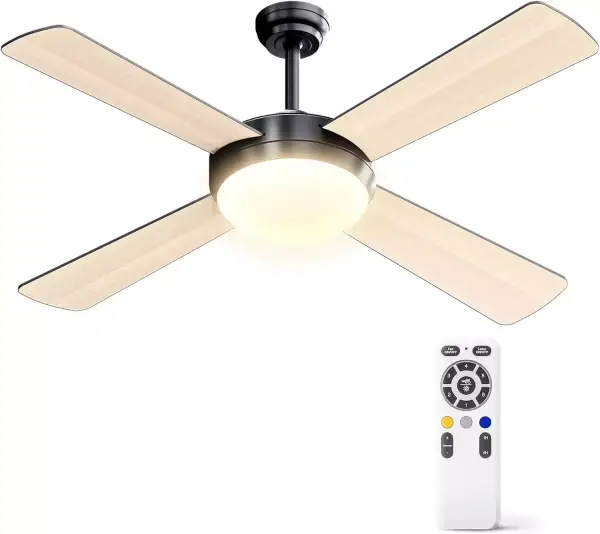 Ventilador de techo con luz 116 cm Ventilador de techo con luz 116 cm