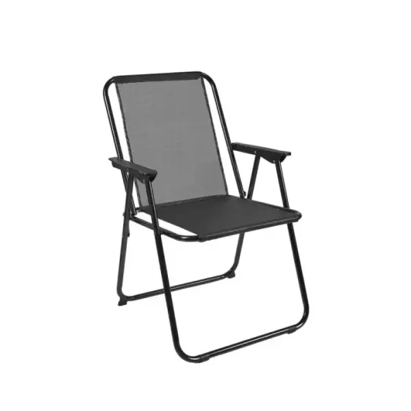 Silla de playa plegable con reposabrazos Silla de playa plegable con reposabrazos