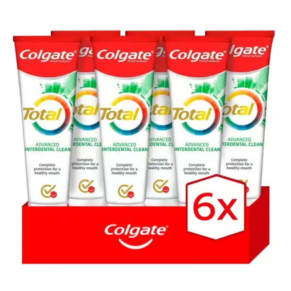 Pasta de dientes Colgate Total 6x75ml Pasta de dientes Colgate Total 6x75ml