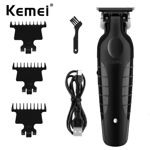 Recortadora de pelo Kemei 2299 + Accesorios Recortadora de pelo Kemei 2299 + Accesorios