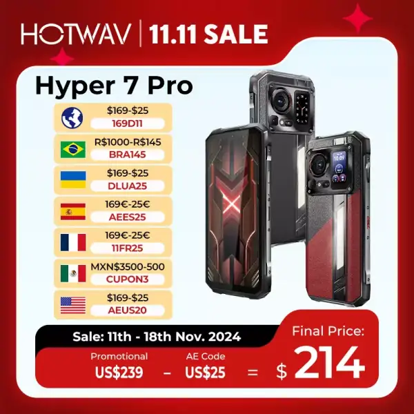 HOTWAV Hyper 7 Pro 5G 36GB + 256GB HOTWAV Hyper 7 Pro 5G 36GB + 256GB