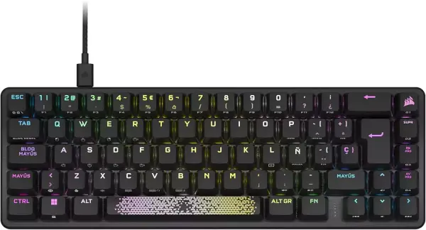 Teclado mecánico Corsair K65 PRO MINI RGB 65% Teclado mecánico Corsair K65 PRO MINI RGB 65%