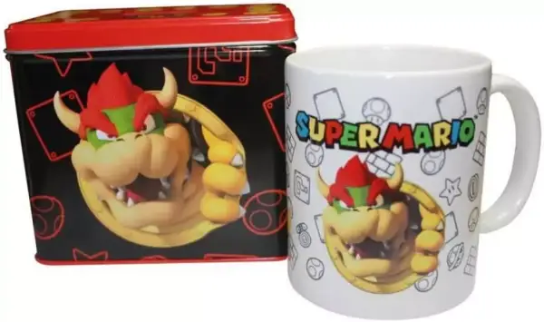 Set Taza + Hucha Bowser Super Mario Bros Set Taza + Hucha Bowser Super Mario Bros