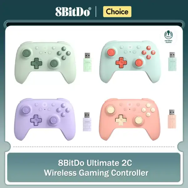 Mando inalambrico 8bitdo 2C multiplataforma Mando inalambrico 8bitdo 2C multiplataforma