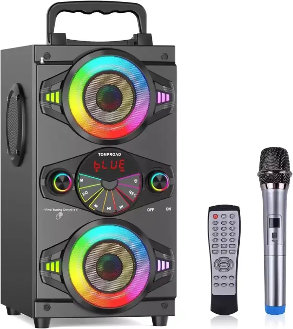 Altavoz 60W Bluetooth portátil Altavoz 60W Bluetooth portátil