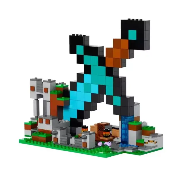 Bloques de construcción Fortificación-Espada Minecraft Bloques de construcción Fortificación-Espada Minecraft