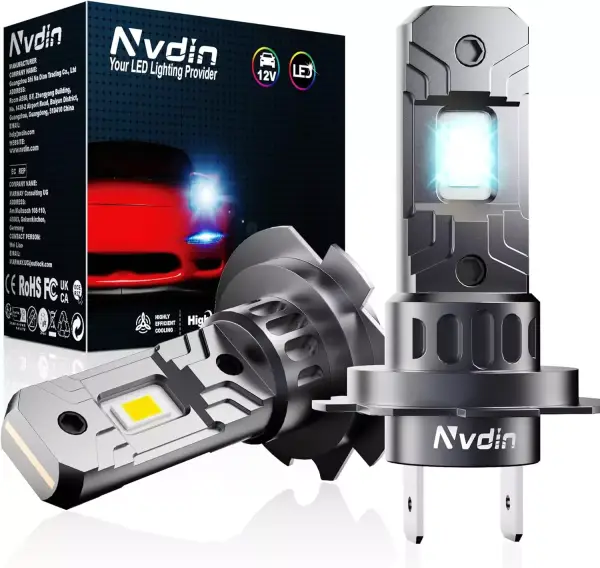 2 bombillas h7 led 20000lm 2 bombillas h7 led 20000lm