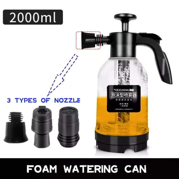 Pulverizador de espuma de 2L para lavado de coches Pulverizador de espuma de 2L para lavado de coches