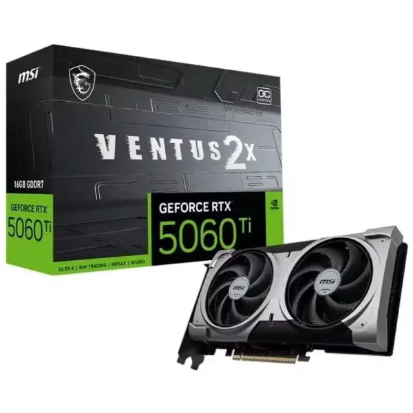 MSI GeForce RTX 5060 Ti VENTUS 16GB GDDR7 MSI GeForce RTX 5060 Ti VENTUS 16GB GDDR7