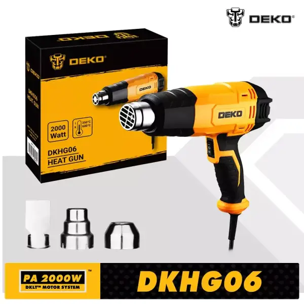 Pistola de calor eléctrica 200W Deko Pistola de calor eléctrica 200W Deko