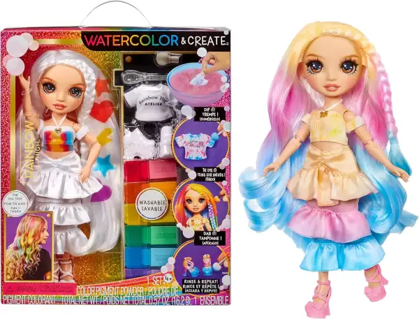Muñeca de Moda DIY con Acuarelas Lavables Muñeca de Moda DIY con Acuarelas Lavables
