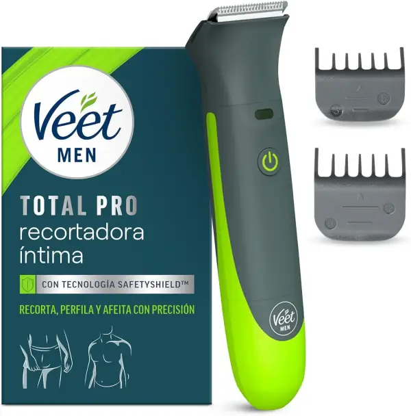Recortadora para partes íntimas Veet Total Pro Recortadora para partes íntimas Veet Total Pro