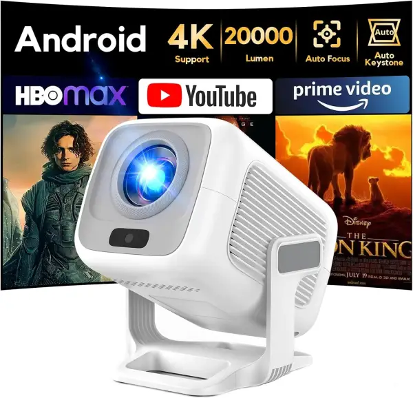 Mini proyector portátil android 1080p 2000lm Mini proyector portátil android 1080p 2000lm