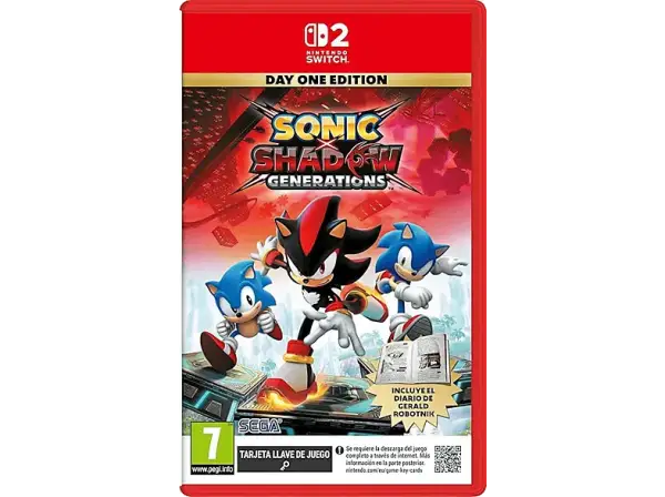 Sonic X Shadow Generations Nintendo Switch 2 Sonic X Shadow Generations Nintendo Switch 2