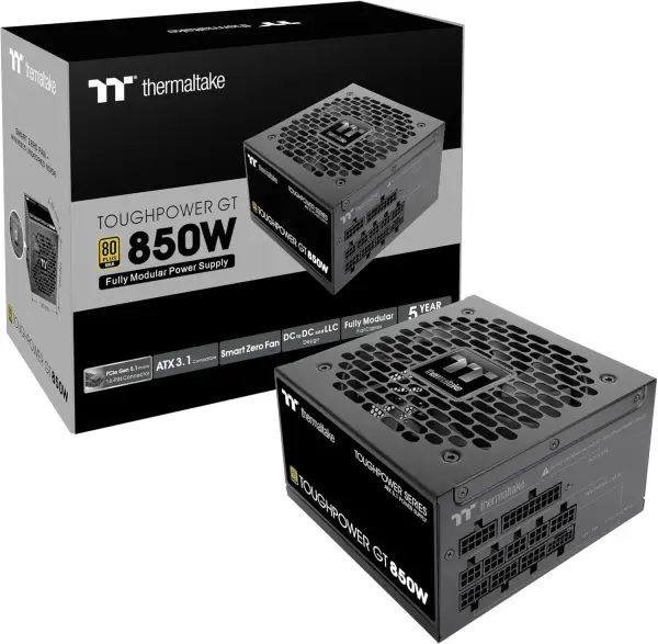 Fuente Alimentación Modular850W 80+ Gold Thermaltake Toughpower GT Fuente Alimentación Modular850W 80+ Gold Thermaltake Toughpower GT
