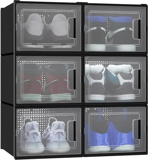 Organizador de zapatos con puerta YITAHOME Organizador de zapatos con puerta YITAHOME