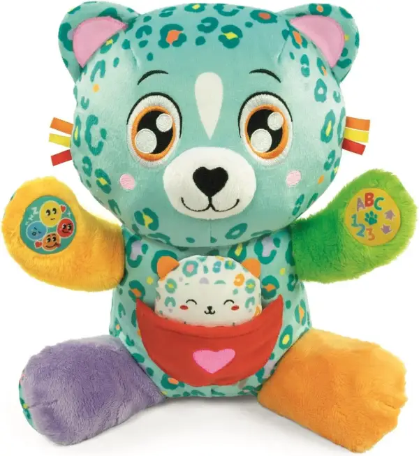 Peluche interactivo multisensorial Cleo y Leo Clementoni Peluche interactivo multisensorial Cleo y Leo Clementoni
