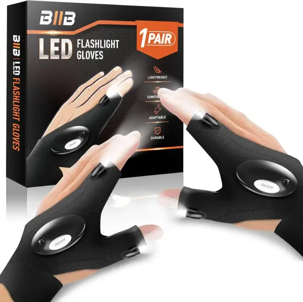 Guantes unisex con Luz LED Guantes unisex con Luz LED