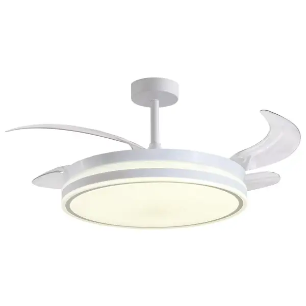 Ventilador de Techo Atenas Aspas Desplegables + LED Ventilador de Techo Atenas Aspas Desplegables + LED