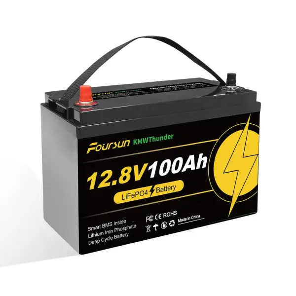 Batería KMW Thunder 12V 100Ah LiFePO4 (1280Wh) Batería KMW Thunder 12V 100Ah LiFePO4 (1280Wh)