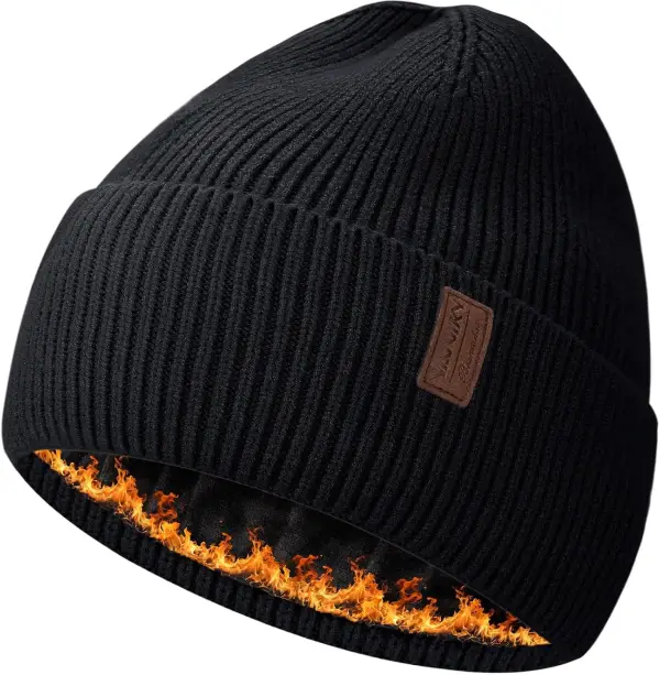 Gorro de invierno unisex con forro polar Gorro de invierno unisex con forro polar