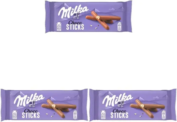 3 Milka Choco Sticks 3 Milka Choco Sticks