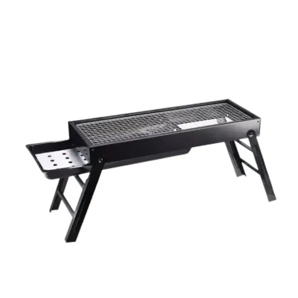 Barbacoa larga portatil de carbon Barbacoa larga portatil de carbon