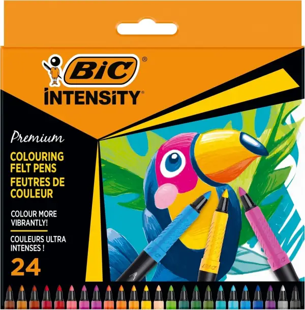 24 rotuladores Premium BIC Intensity 24 rotuladores Premium BIC Intensity