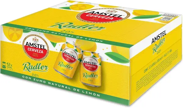 12 latas Amstel Radler Beer Lemon 12 latas Amstel Radler Beer Lemon