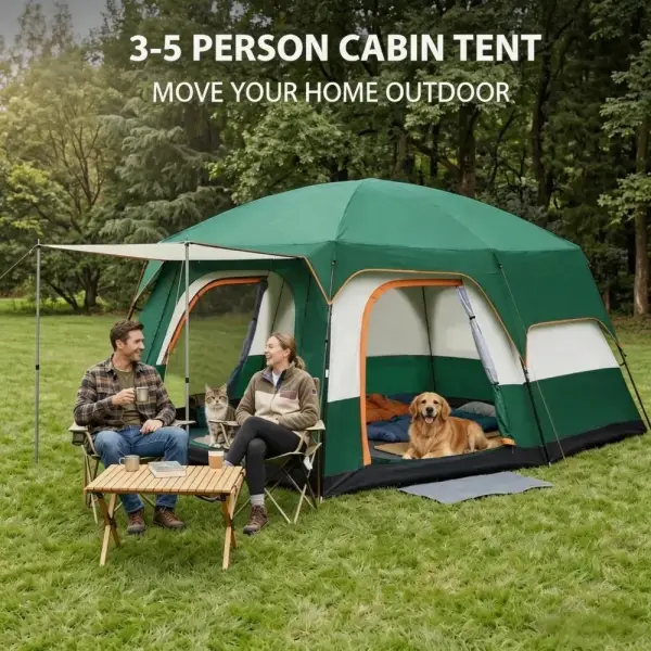 Carpa de Camping Hexagonal Portátil Carpa de Camping Hexagonal Portátil