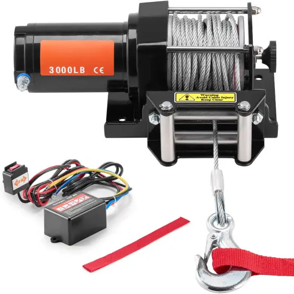 Cabrestante Eléctrico ATV/UTV 3000 lb Cabrestante Eléctrico ATV/UTV 3000 lb