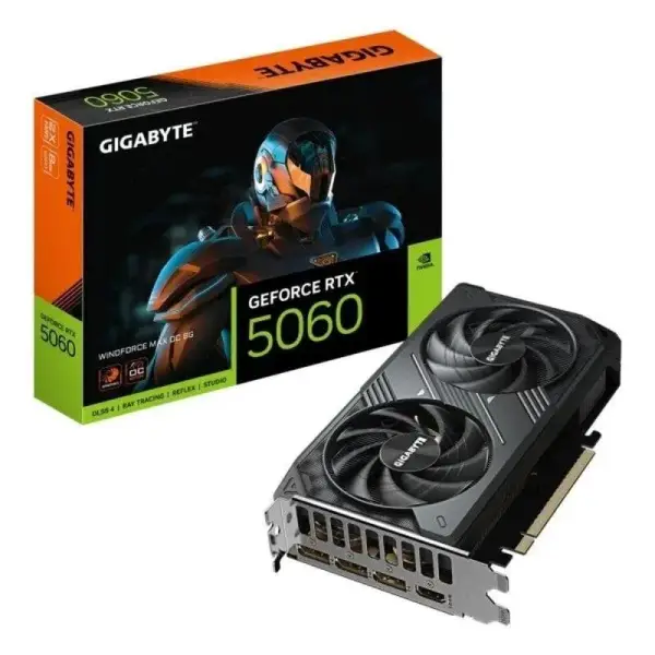 Tarjeta Gráfica Gigabyte GeForce RTX 5060 Tarjeta Gráfica Gigabyte GeForce RTX 5060