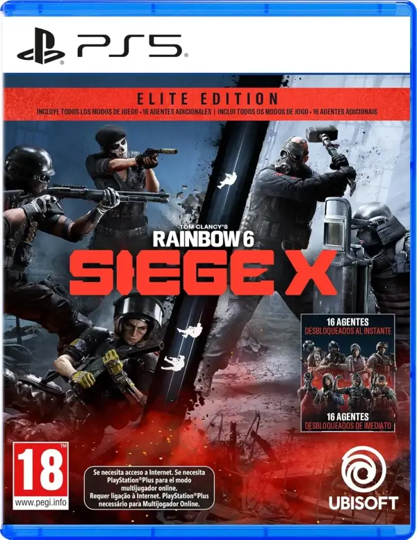 Tom Clancy's Rainbow Six Siege X PS5 Tom Clancy's Rainbow Six Siege X PS5