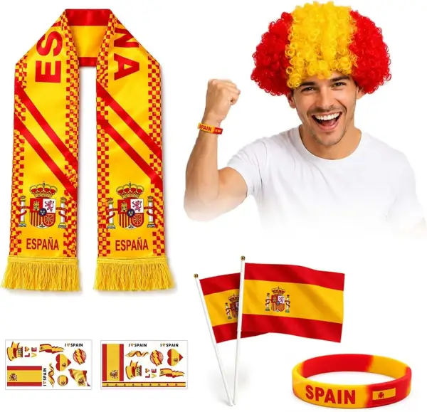 Set Animación 7 Piezas España Mundial 2026 Set Animación 7 Piezas España Mundial 2026