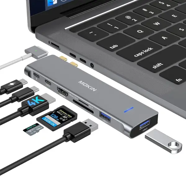 Adaptador Multipuerto USB C para MacBook Adaptador Multipuerto USB C para MacBook