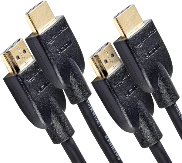 2 cables HDMI 4K de 1.8 m Amazon Basics 2 cables HDMI 4K de 1.8 m Amazon Basics