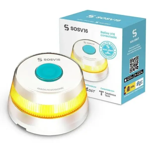 Baliza SOS V16 GPS Conectada y Homologada DGT Baliza SOS V16 GPS Conectada y Homologada DGT