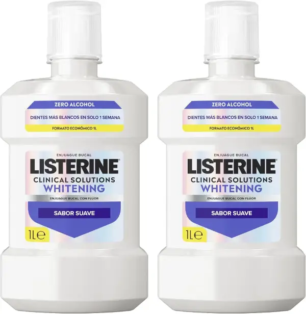 2x 1L Enjuague Bucal Listerine 2x 1L Enjuague Bucal Listerine