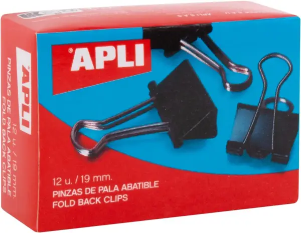 12 pinzas abatible APLI 12 pinzas abatible APLI