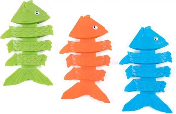 3 peces de buceo Bestway Squiggle Wiggle 3 peces de buceo Bestway Squiggle Wiggle