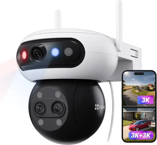 Triple Cámara Exterior WiFi 360° EZVIZ C90F Triple Cámara Exterior WiFi 360° EZVIZ C90F