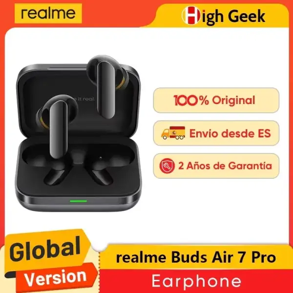 Auriculares Inalámbricos Realme Buds Air 7 Pro Auriculares Inalámbricos Realme Buds Air 7 Pro