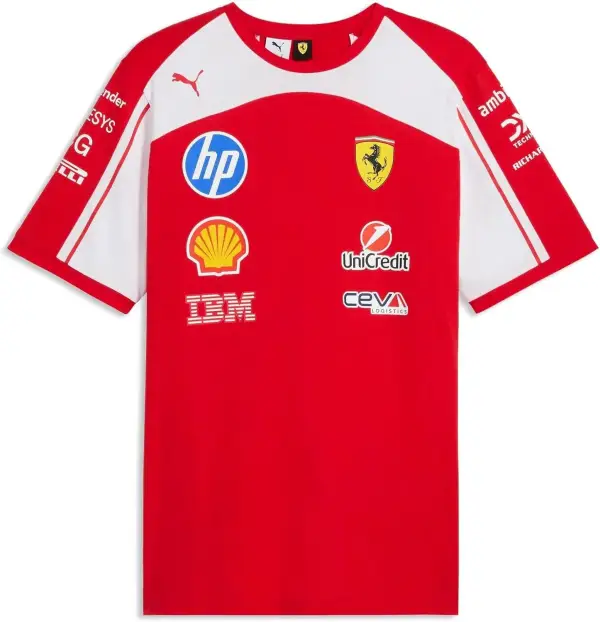 Camiseta del Equipo PUMA Scuderia Ferrari F1 2026 Camiseta del Equipo PUMA Scuderia Ferrari F1 2026