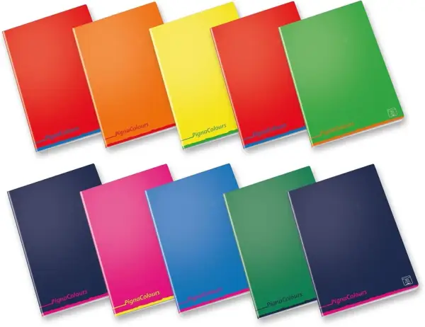 10 cuadernos Pigna Maxi Colores en formato A4 10 cuadernos Pigna Maxi Colores en formato A4